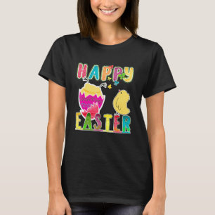 Camiseta Caça ao Ovo de Páscoa Super Fofa de Galinha