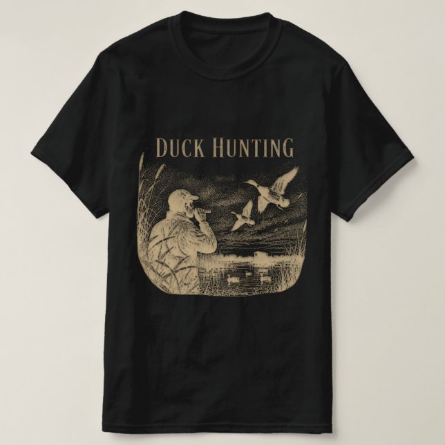 Camiseta Caça ao Pato  (Frente do Design)