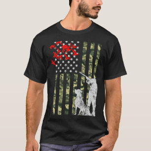 Camiseta Caça ao Pato - Camoue Americano - Bandeiras