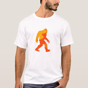Camiseta Caça ao Pé Grande Vintage Camuflagem Retro Grassma