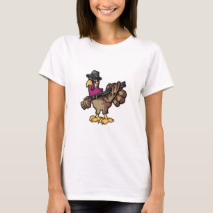 Camiseta Caça ao Peru de Ação de Graças