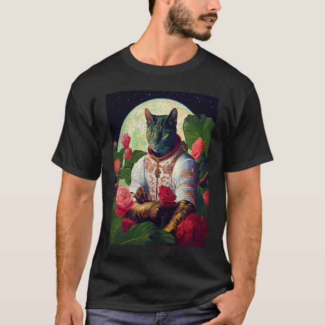 Camiseta Caça ao Planeta do Gato (Frente)