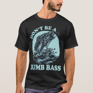 Camiseta Caça ao Robalo de Boca Larga para Homens Caça de P