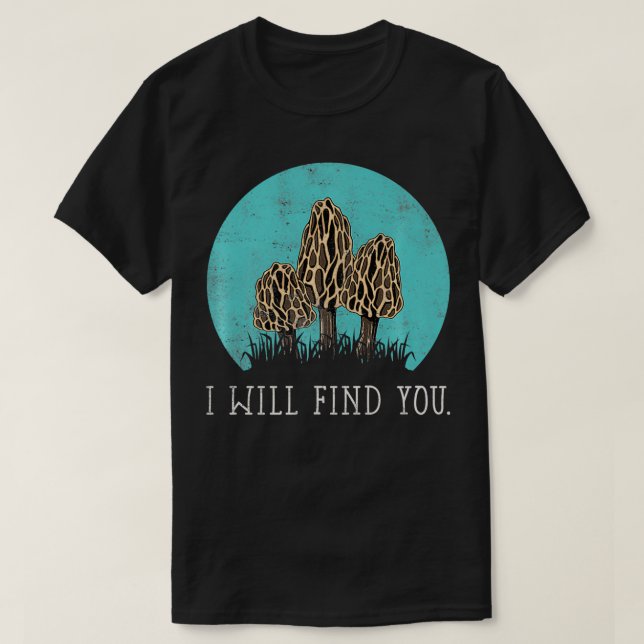 Camiseta Caça ao Salão de Morel Premium (Frente do Design)