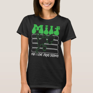 Camiseta Caça ao Sapo Verde e Caçador de Sapos Fofo Vintage