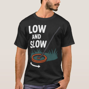 Camiseta Caça ao Tesouro com Detecção de Metal Lenta e Baix