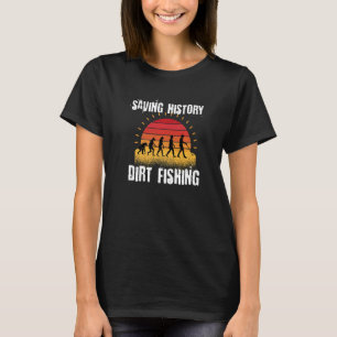Camiseta Caça ao Tesouro com Detector de Metais Detector de