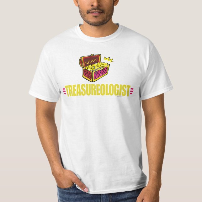 Camiseta Caça ao Tesouro Engraçado (Frente)