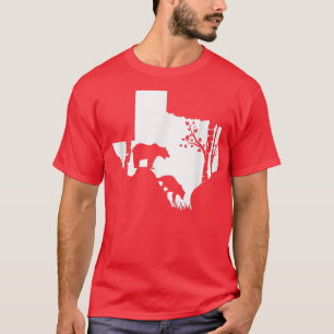 Camiseta Caça ao Urso Castanho Grizzly - Caçador do Mapa do