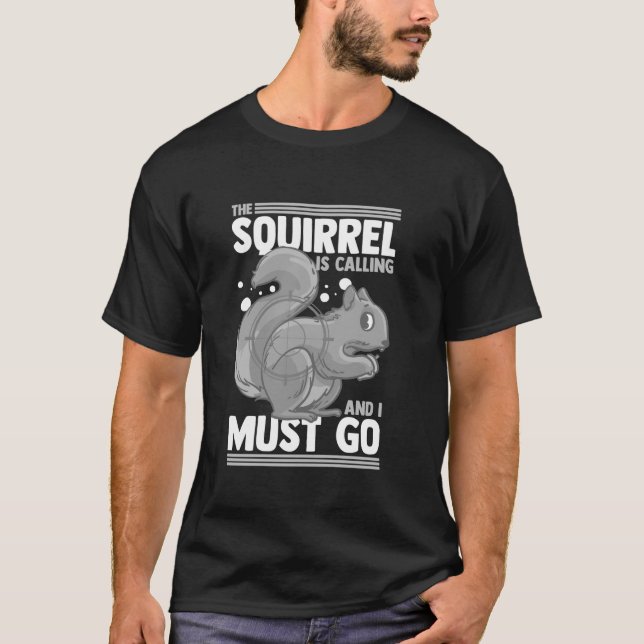 Camiseta Caça aos Animais Selvagens (Frente)