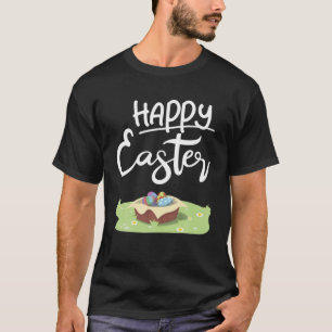 Camiseta Caça aos Ovos do Dia do felz pascoa