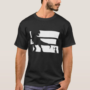 Camiseta Caça Arqueira a Dinossauros Fantasia Arqueira