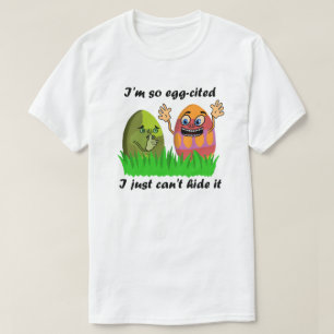 Camiseta Caça bonito engraçada do ovo dos desenhos animad