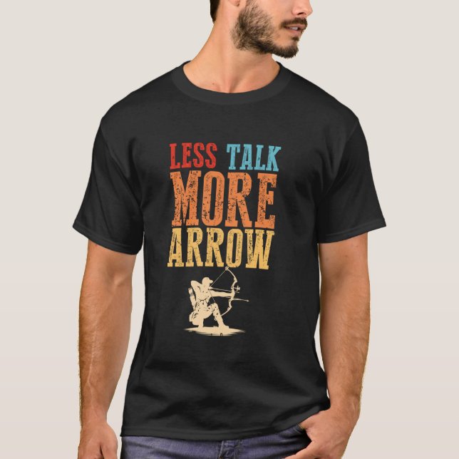 Camiseta Caça com arco & Arqueiro, Arco composto & Arqueiro (Frente)