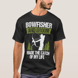 Camiseta Caça com Arco noivo Caça da minha vida Caçador de