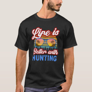 Camiseta Caça Com Caça De Verão