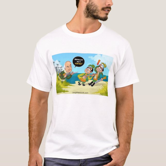 Camiseta Caça com Dick Cheney (Frente)