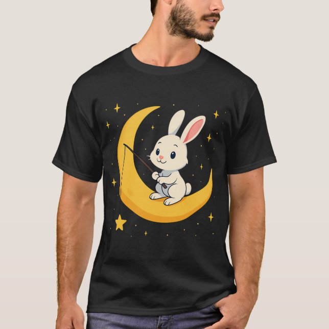 Camiseta Caça da Lua do Coelho (Frente)