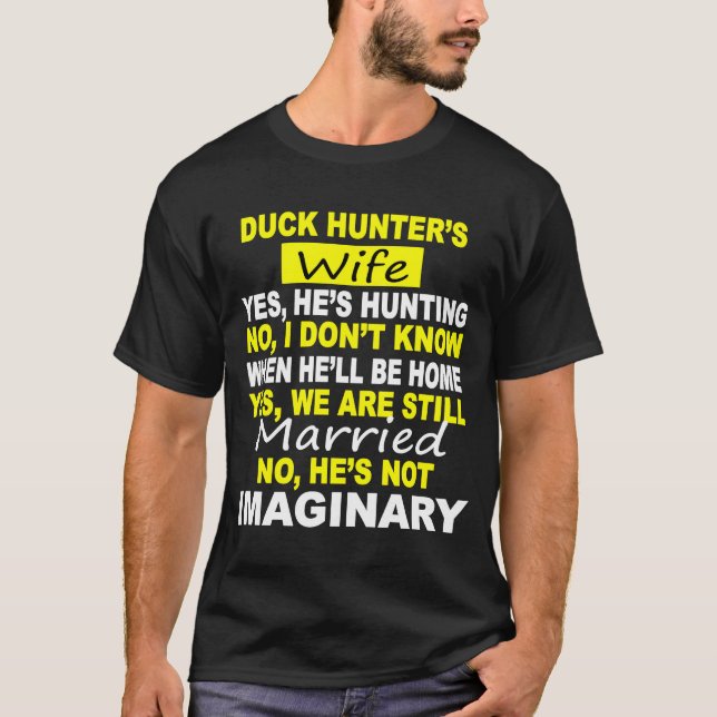 CAMISETA CAÇA DA MULHER DE DUCK HUNTER (Frente)