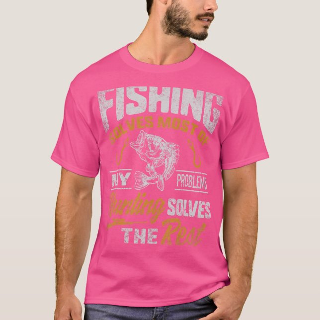 Camiseta Caça De Caranguejo Resolve A Maioria Dos Problemas (Frente)