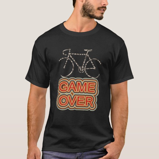 Camiseta Caça de Ciclo sobre (Frente)