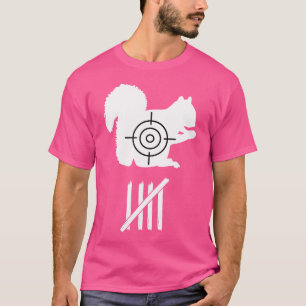 Camiseta Caça De Esquilo Para Caçador De Chipmunk