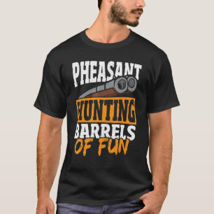 Camiseta Caça De Faisão De Faisão Divertido
