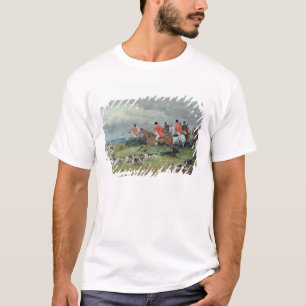 Camiseta Caça de Fox em Surrey, século XIX