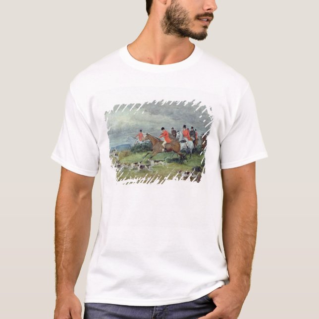 Camiseta Caça de Fox em Surrey, século XIX (Frente)