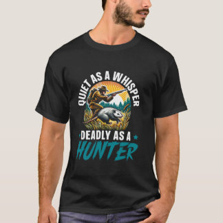 Camiseta Caça De Ogambás Caça A Caça De Longa Altura T S
