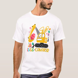 Camiseta Caça De Ovo De Páscoa Para Crianças Engraçadas