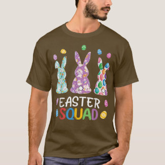 Camiseta Caça de Ovos do Coelho da Páscoa do Leopardo-da-pá