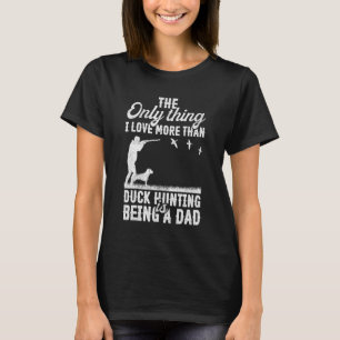 Camiseta Caça de Pato Caçador de Cães Masculino Papai