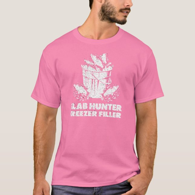 Camiseta Caça de Placas de Pescaria de Crappie de Inverno (Frente)