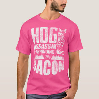 Camiseta Caça de Porcos Caçador de Porcos Caçador de Javali