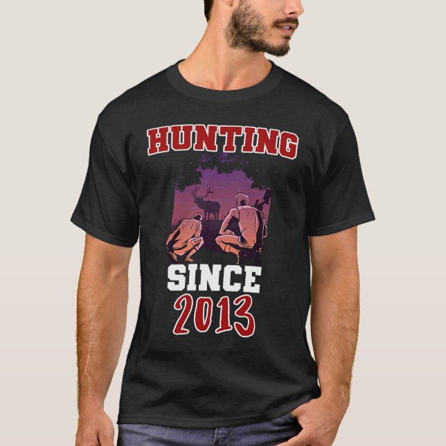Camiseta Caça desde 2013 (Frente)