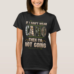 Camiseta Caça Divertida Camuflagem Caçadores Veado Macho Pa