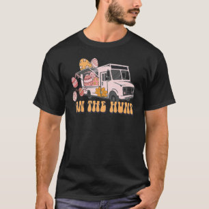 Camiseta Caça Divertida de Ovos de Páscoa em Estilo Retrô V