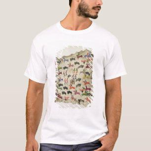 Camiseta Caça do búfalo (pigmento na alce-pele)