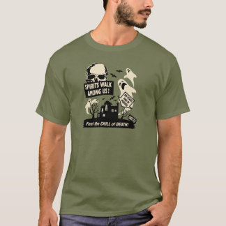 Camiseta Caça do fantasma - dos "caminhada espírito entre