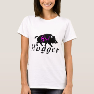 CAMISETA CAÇA DO PORCO DA MENINA