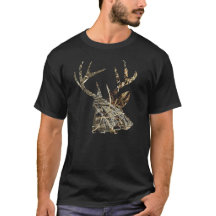 Caça dos cervos - Tshirt principal de Camoflauge