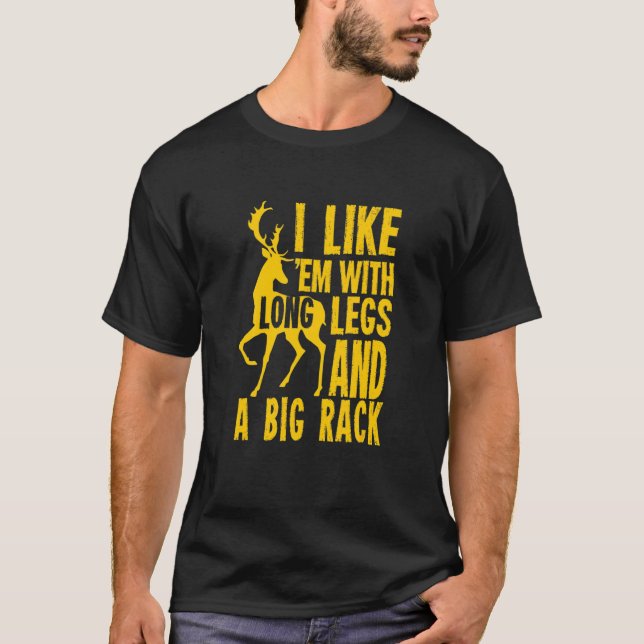 Camiseta Caça Engraçada A Caçadores (Frente)