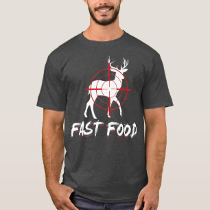 Camiseta Caça Engraçada a Mulheres e Homens Veados ou Elk H