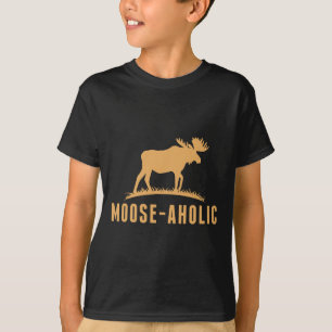 Camiseta Caça engraçada gráfico alce-ólatra mulheres homens