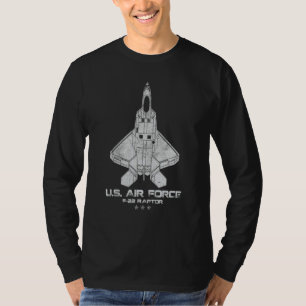 Camiseta Caça F 22 Raptor F22 Aviação Militar Piloto