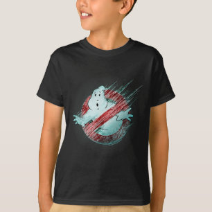 Camiseta Caça-Fantasmas Após Vida Vintage Congelada Ghost D