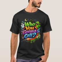 Caça-Fantasmas "Quem Você Vai Chamar" Design Retrô