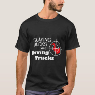 Camiseta Caça Legal de Patos e Caminhões Dirigentes
