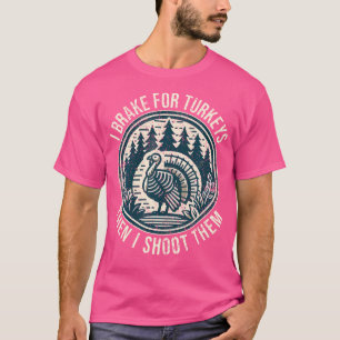 Camiseta Caça Na Turquia Eu Travo Por Perus Na Turquia Caça